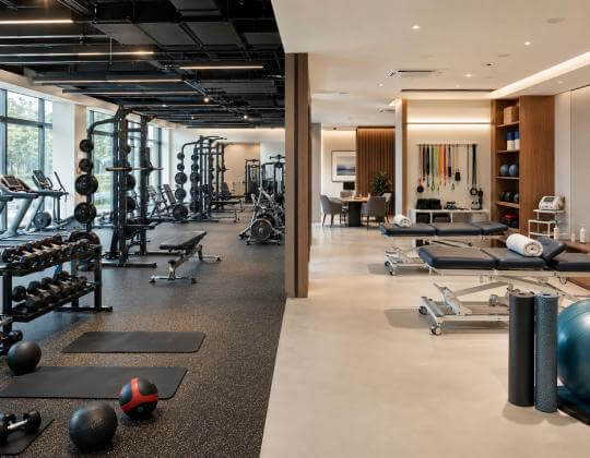 Gym and physio centre placeholder